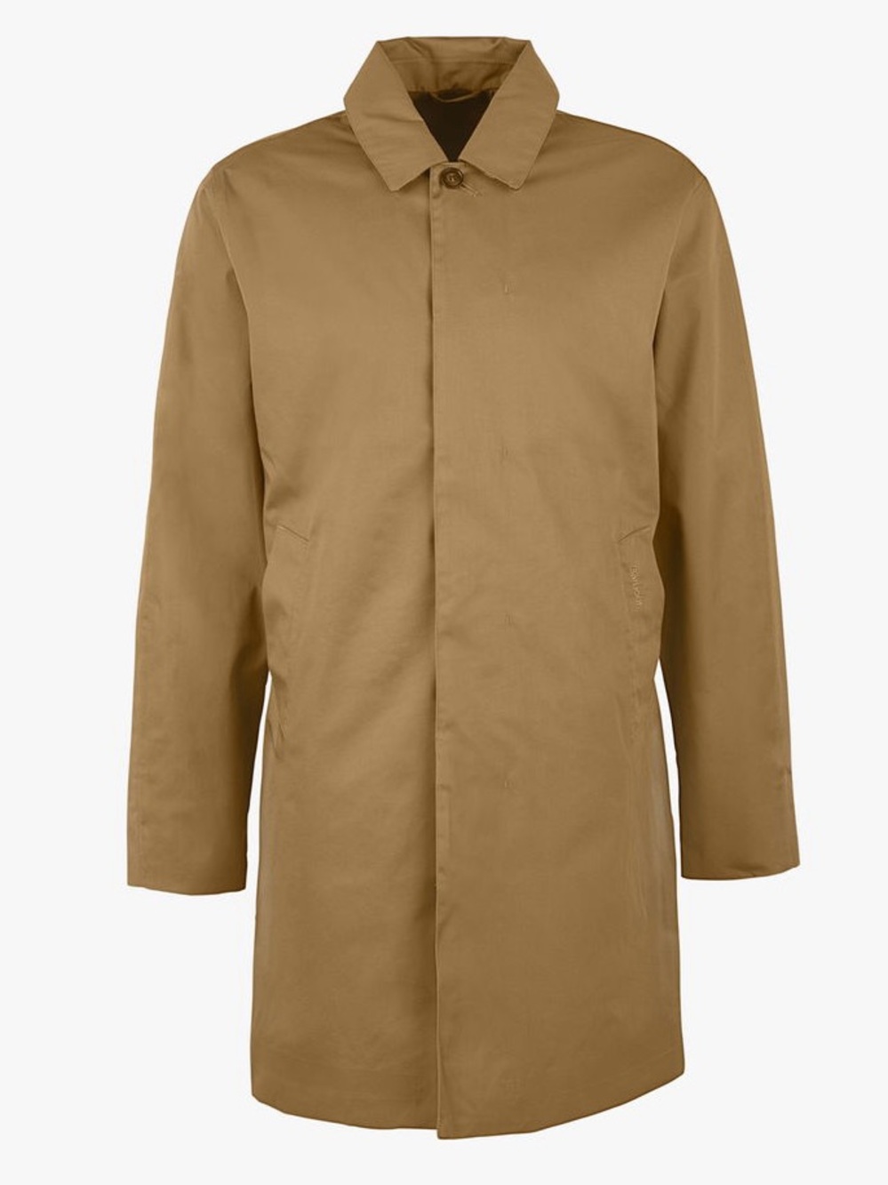 Ede & Ravenscot Men's Classic Single-Breasted Macintosh Trench Rain coat